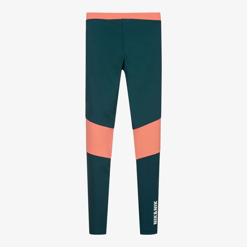 Teen Green Sport Leggings