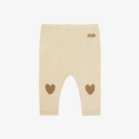 The Callie Heart Knee Leggings - BABY