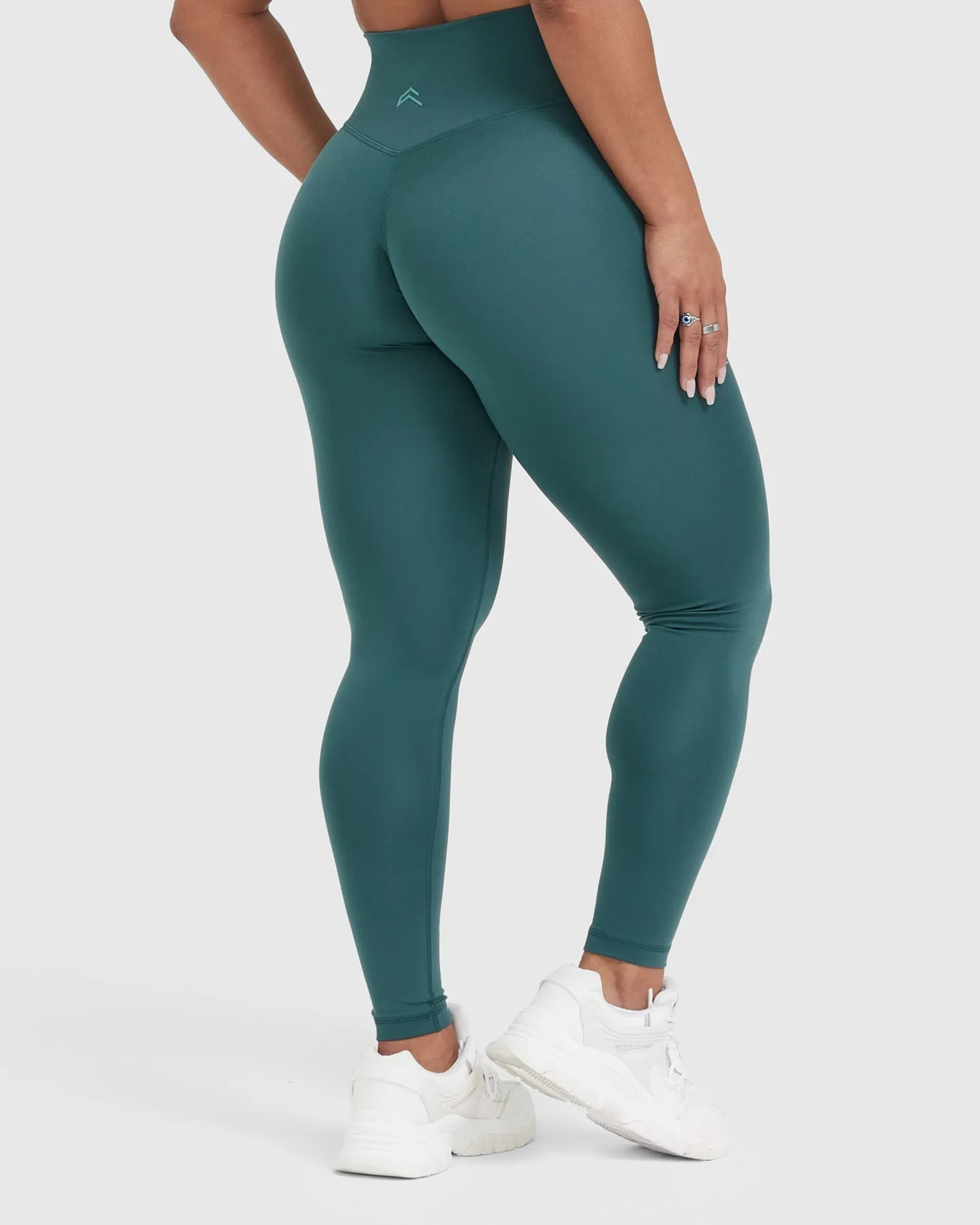 Timeless High Waisted Leggings | Marine Teal