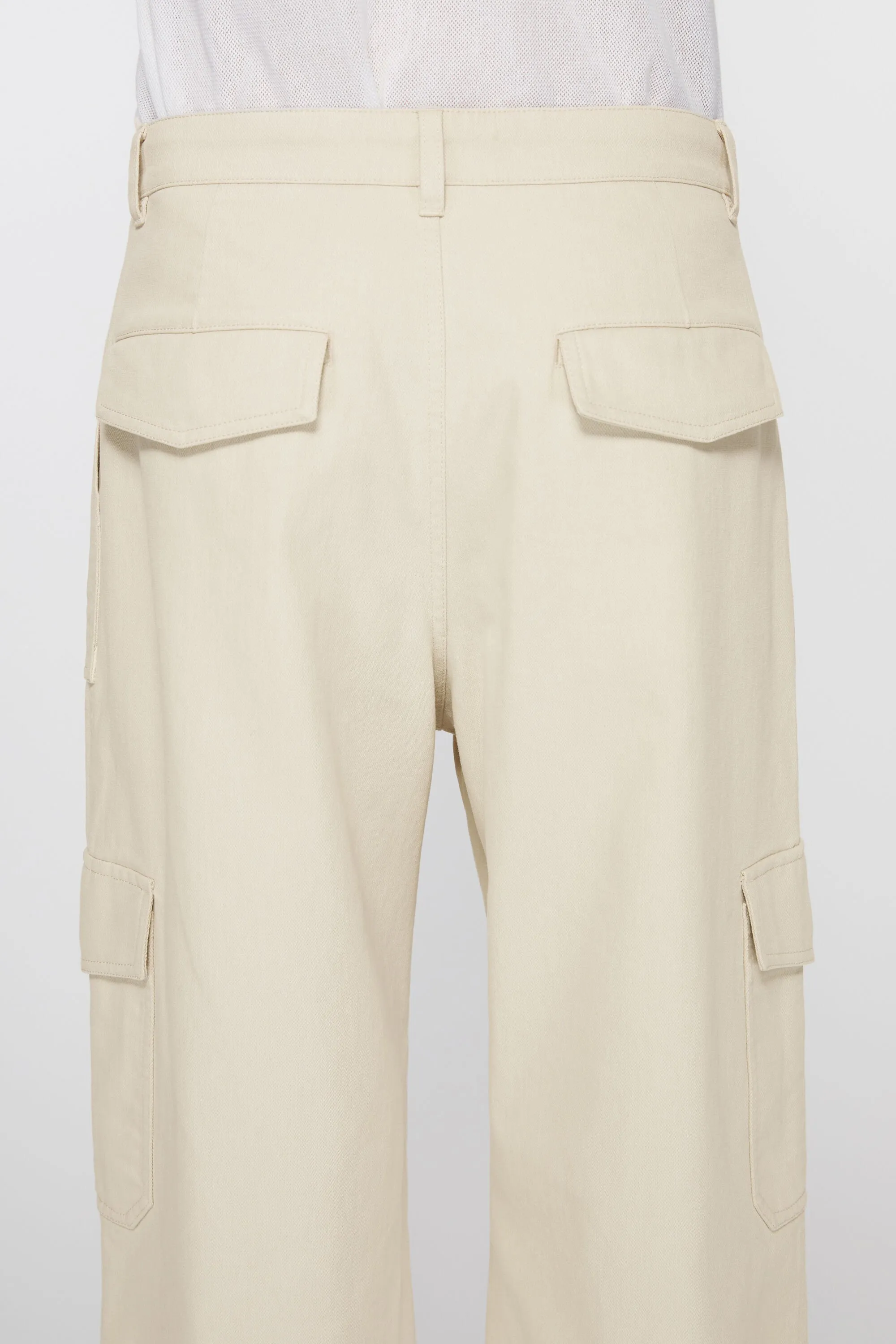 Twill trousers