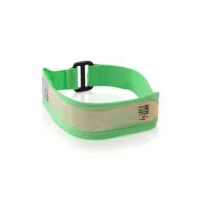 Unisex Life Sports Good LED Flex LED Light Armband Green