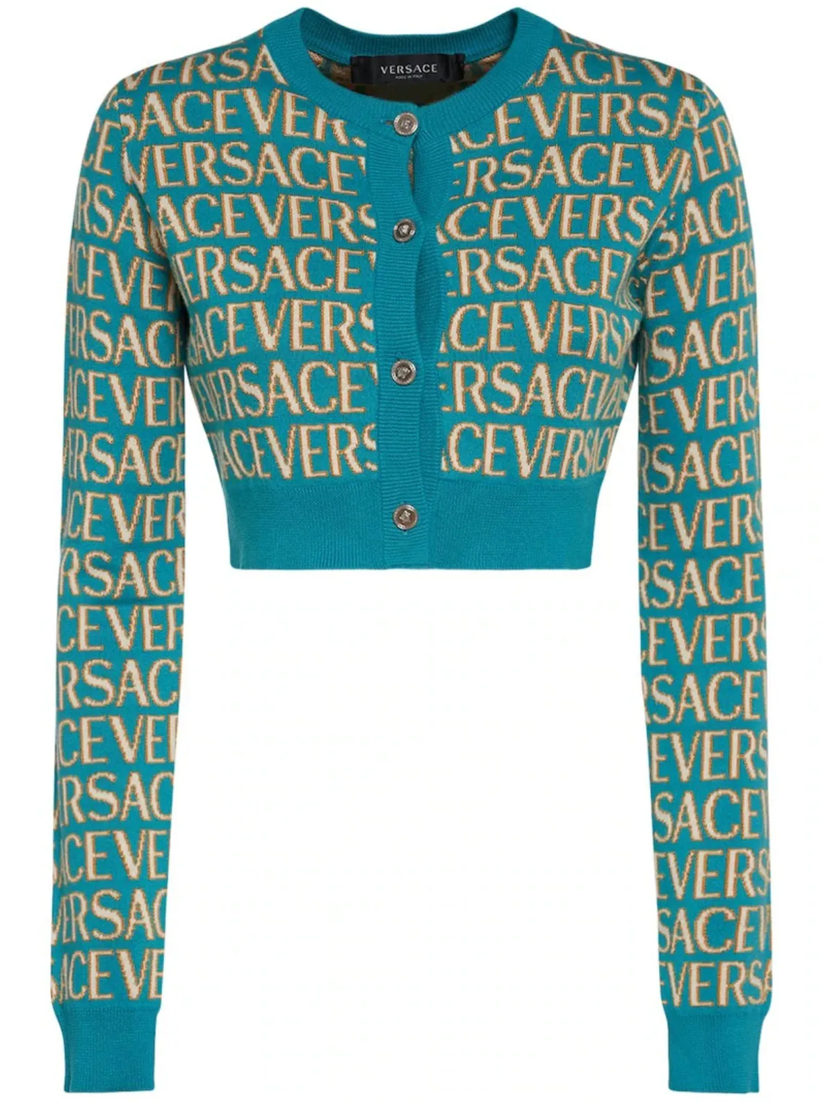 VERSACE  |Long Sleeves Cotton Cardigans