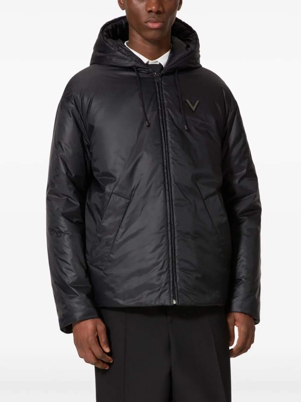 VLOGO NYLON DOWN JACKET