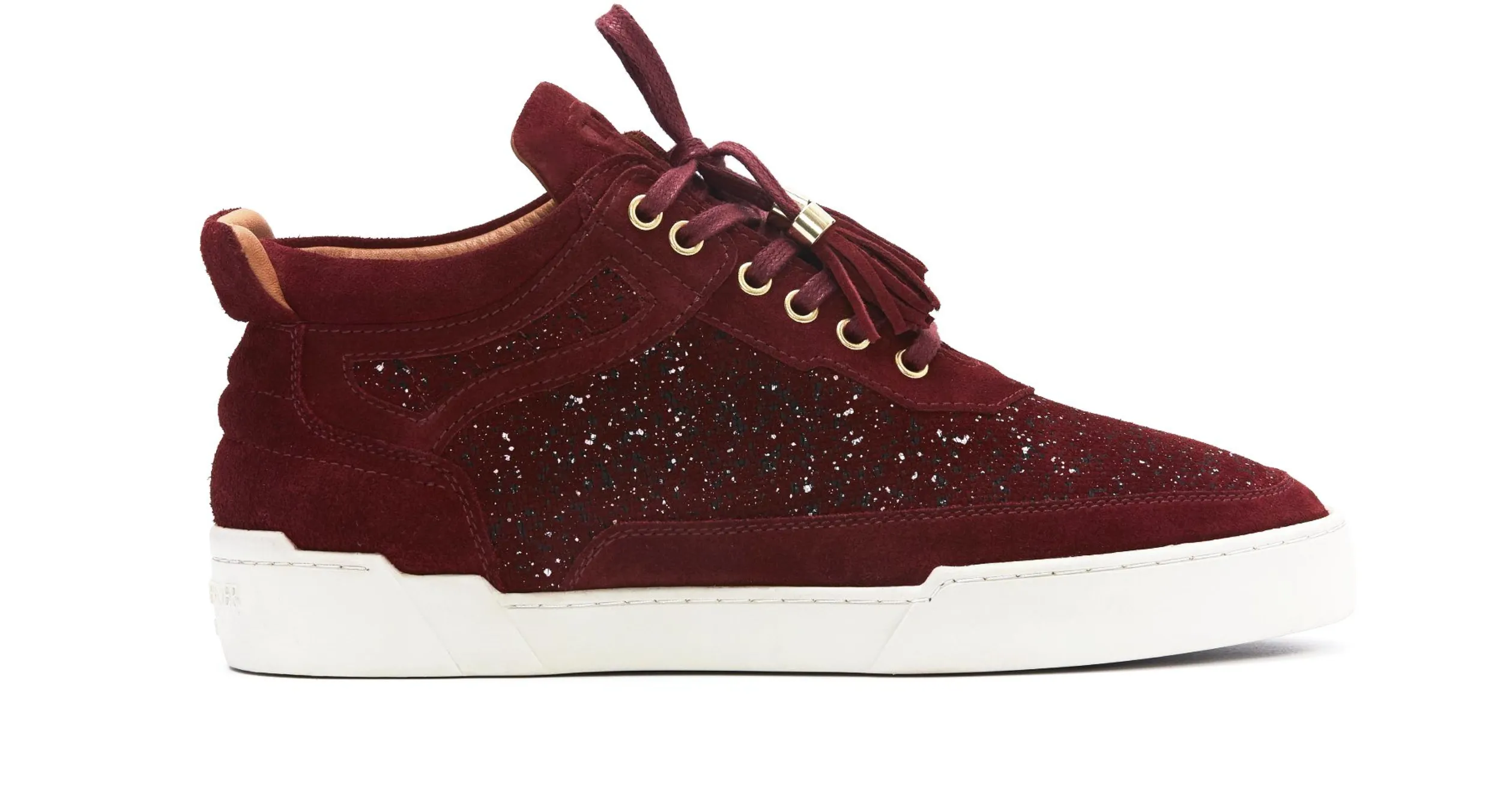 Women's  Mid-Top BORDEAUX RED