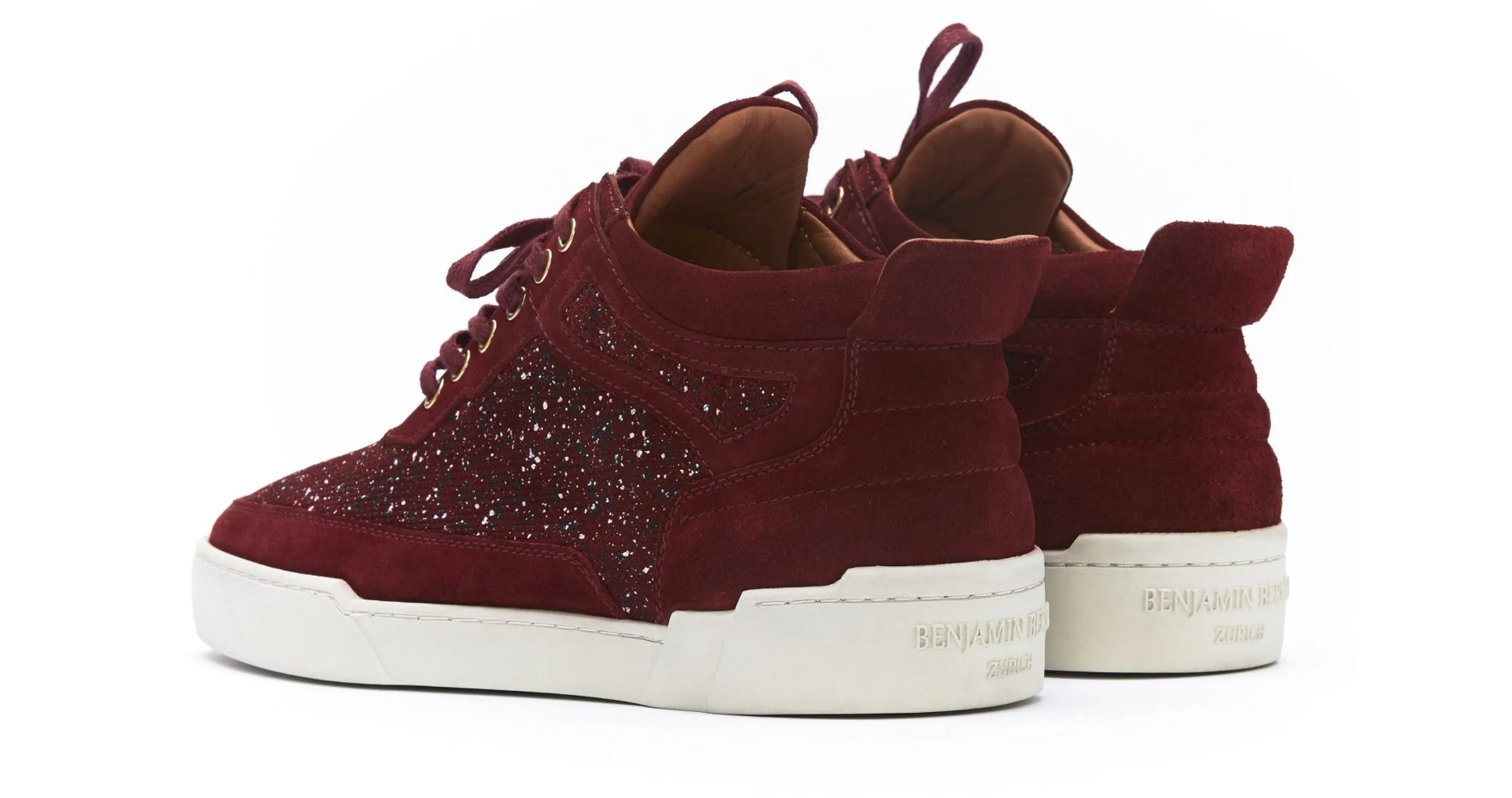 Women's  Mid-Top BORDEAUX RED