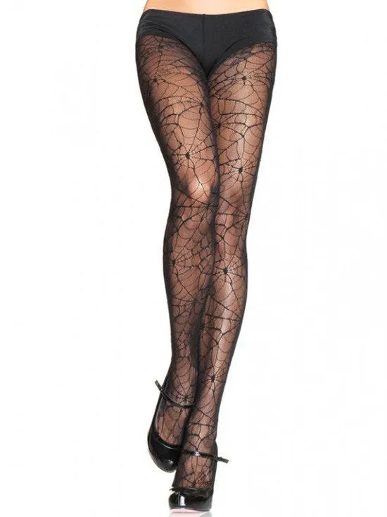 Women's Spider Lace Pantyhose