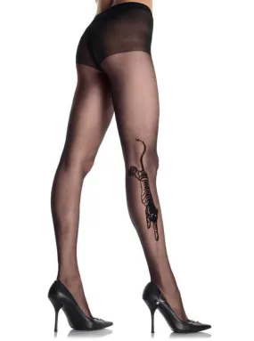 Women's Tiger Tattoo Pantyhose