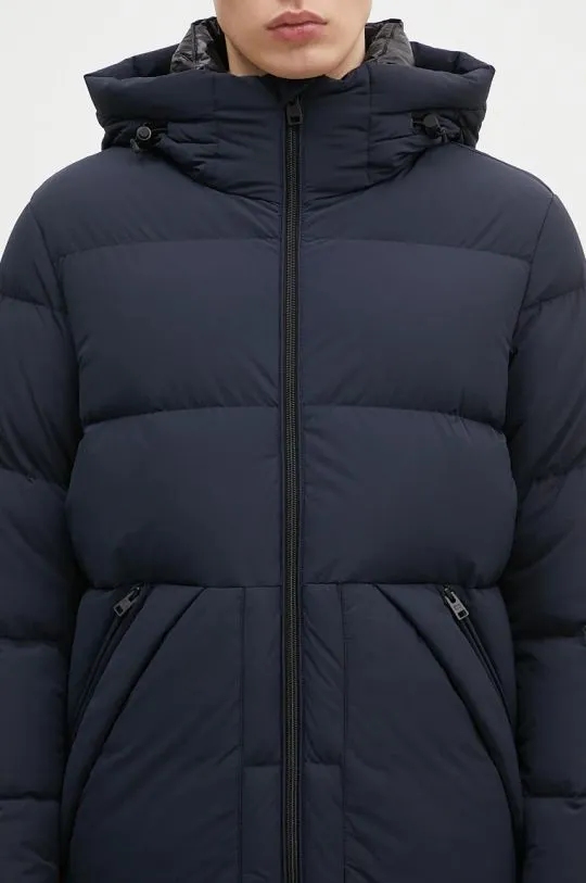 Woolrich down jacket Sierra Supreme Down Jacket men's navy blue color CFWOOU0847MRUT3107