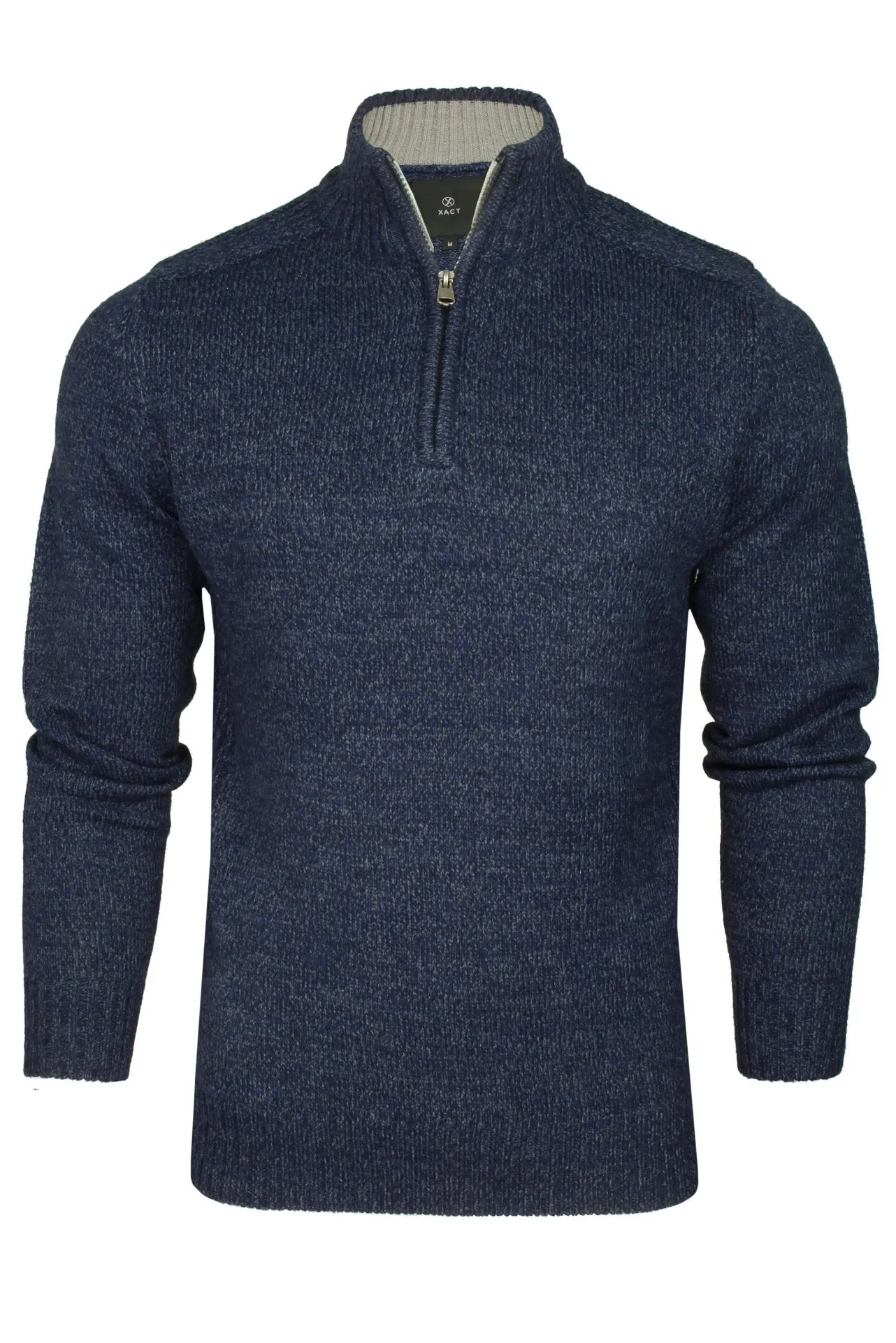 Xact Mens 1/4 Zip Twist Jumper