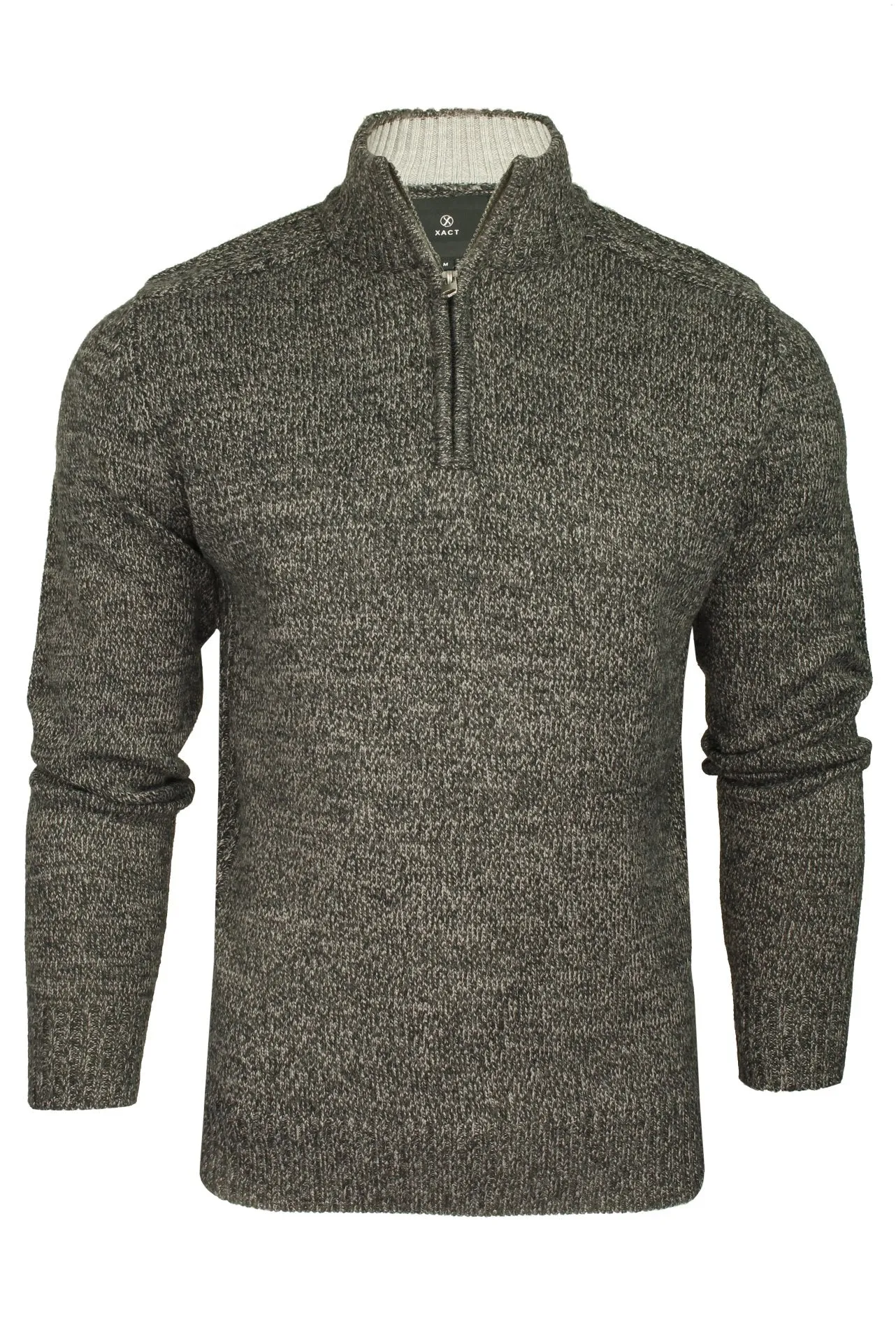 Xact Mens 1/4 Zip Twist Jumper