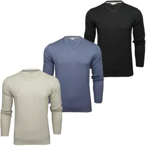 Xact Mens Cotton V-Neck Jumper