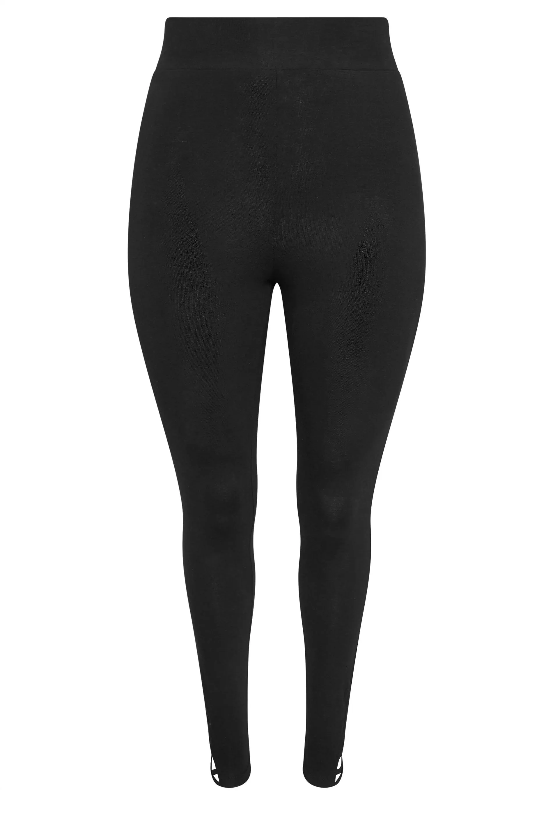 YOURS Curve Black Cut Out Leggings