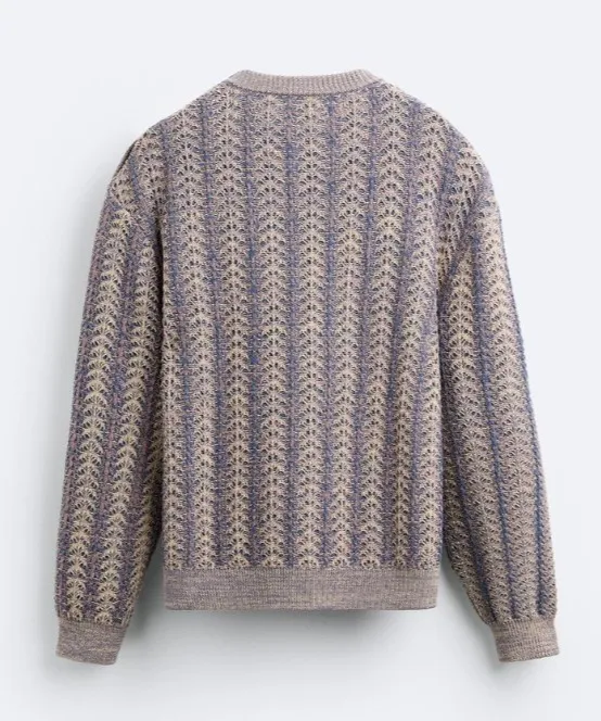 ZARA  |Long Sleeves Cotton Sweaters