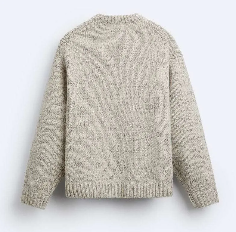 ZARA  |Pullovers Wool Long Sleeves Sweaters